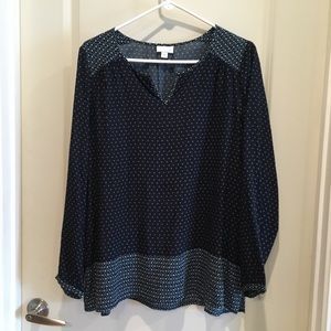 J Jill patterned blouse medium